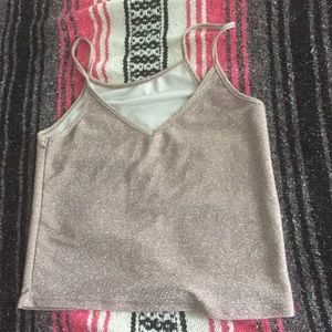 Sparkly tank top